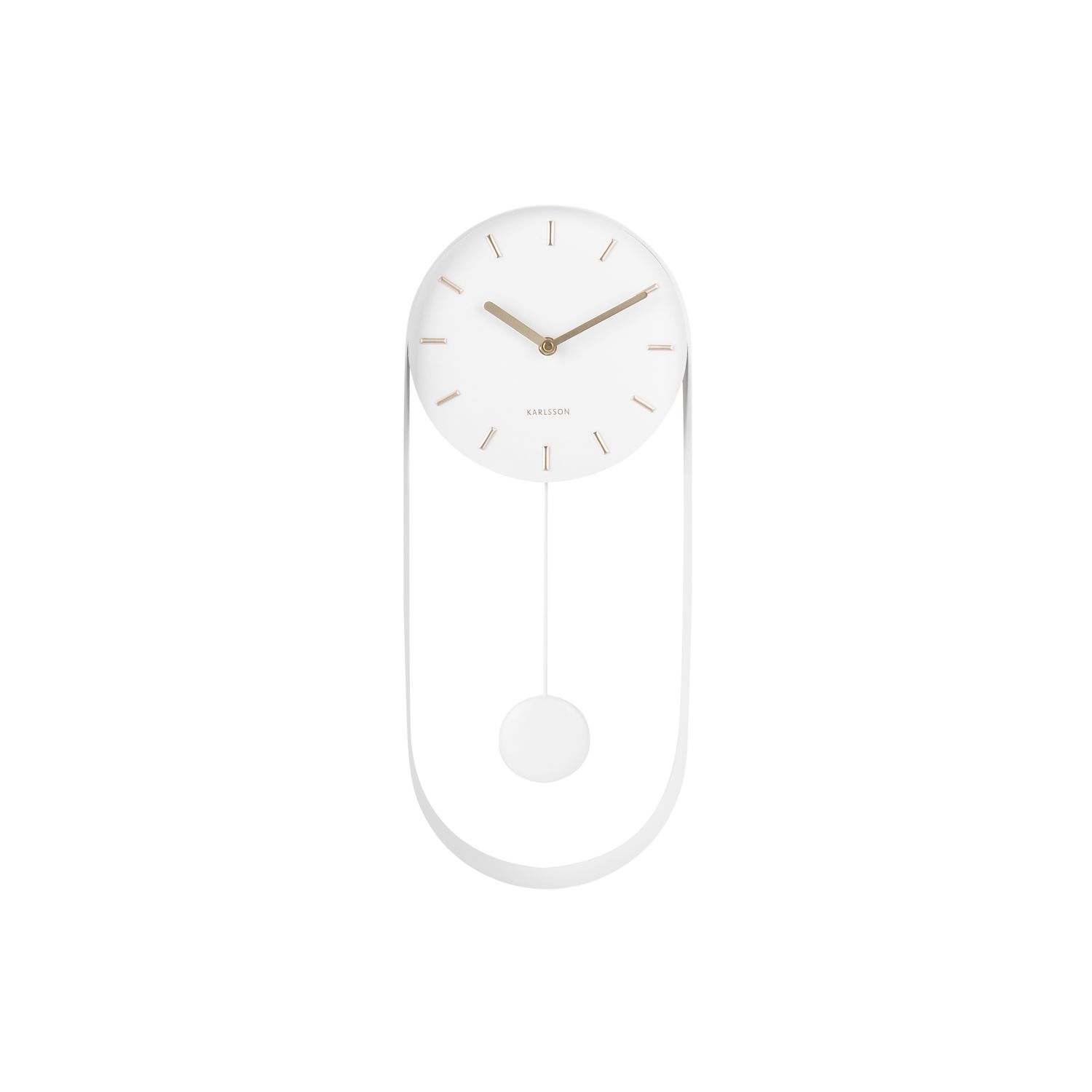 Horloge à balancier design charm - h. 50