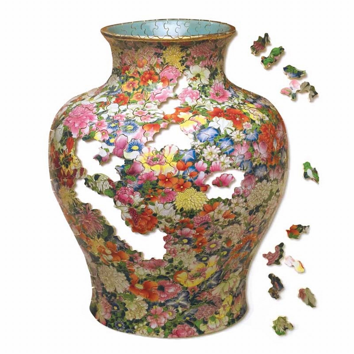 Puzzle vase mille fleurs Nature & Découvertes