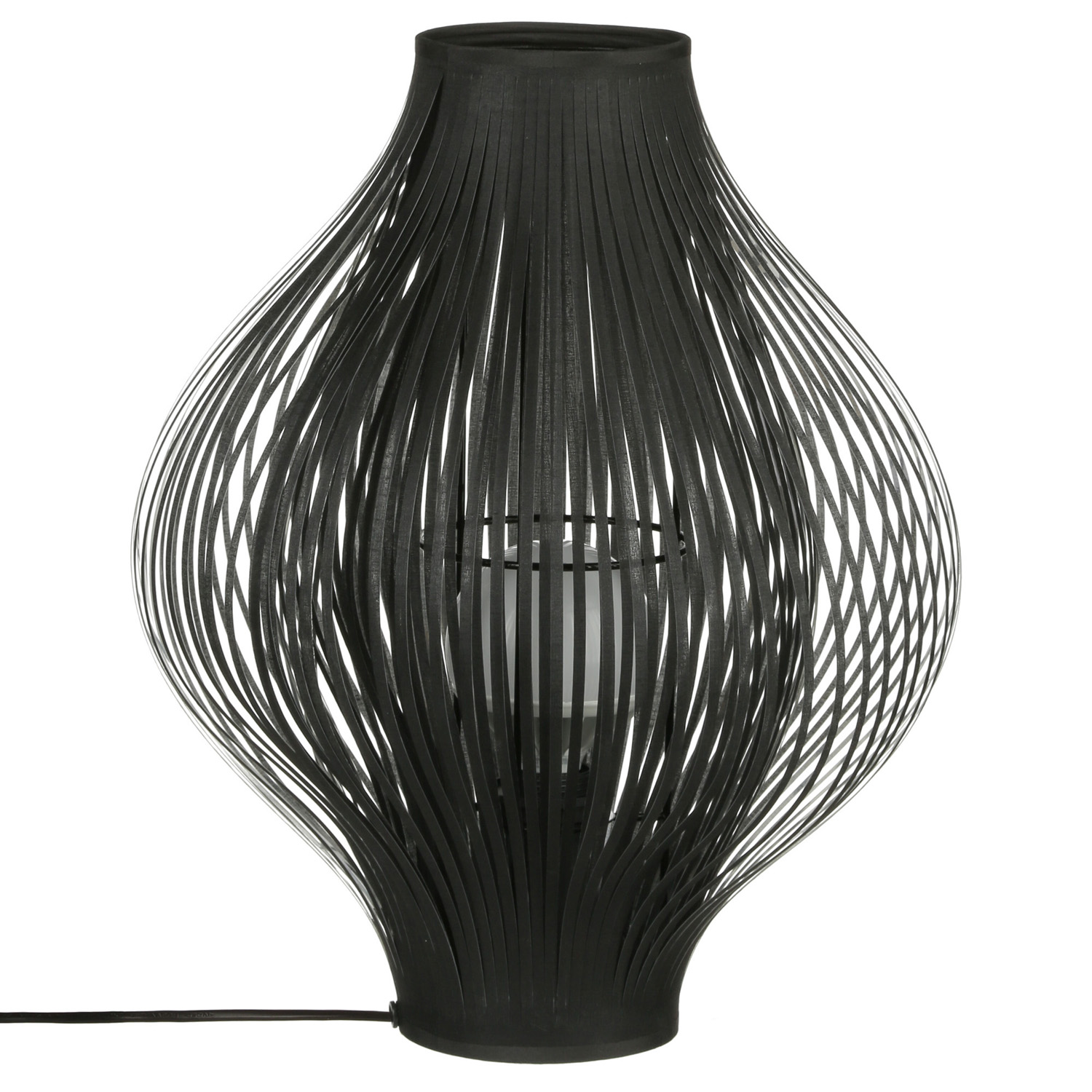 Lampe pliante - h. 44 cm. - noir