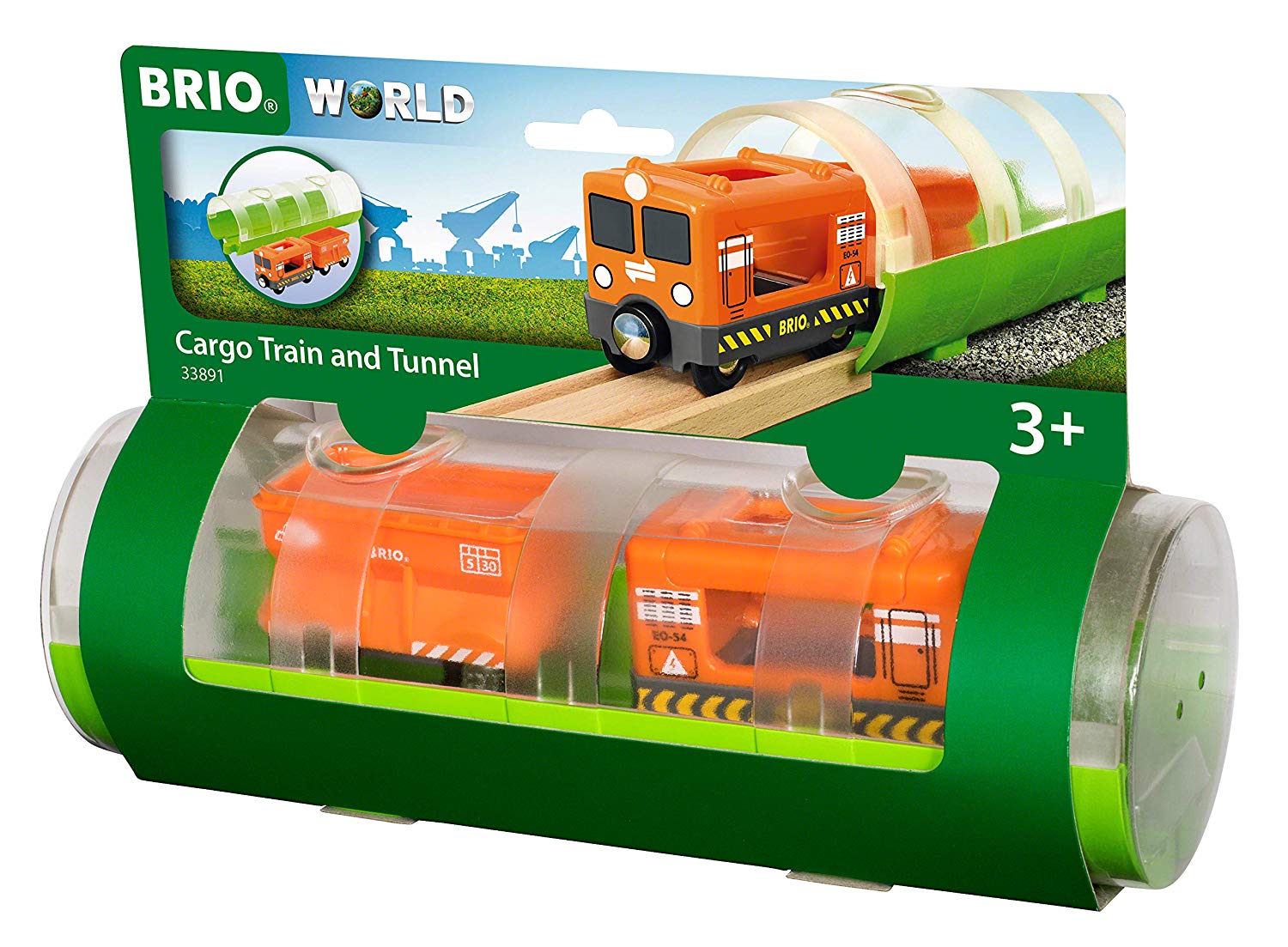 Train cargo et tunnel