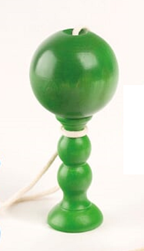 Bilboquet classique - vert