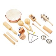 Set de 10 instruments de percussion 
