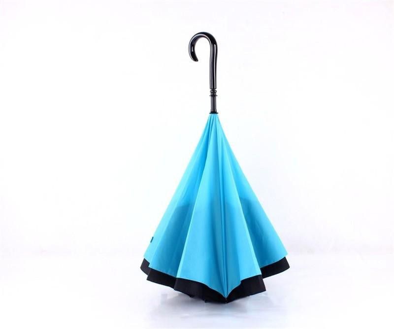 Parapluie inversé couleur - bleu