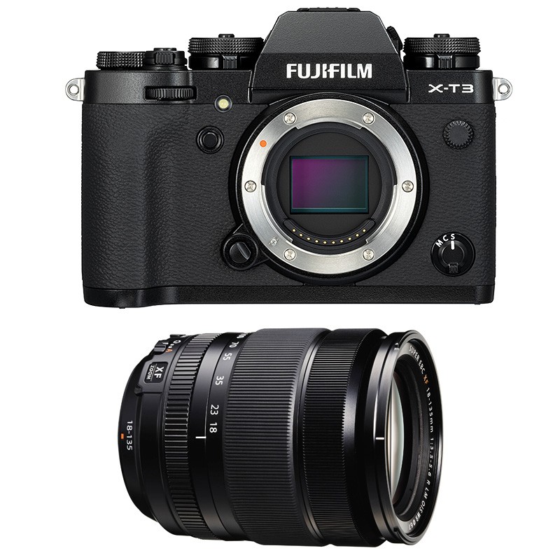 Fujifilm x-t3 noir + 18-135mm