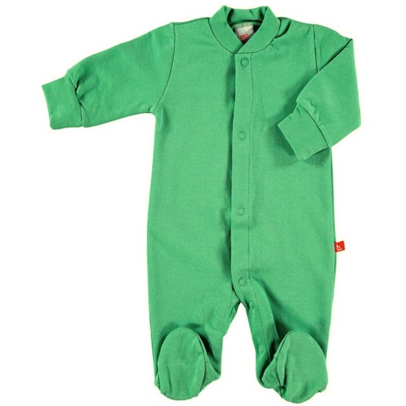 Pyjama naissance bio très doux - vert