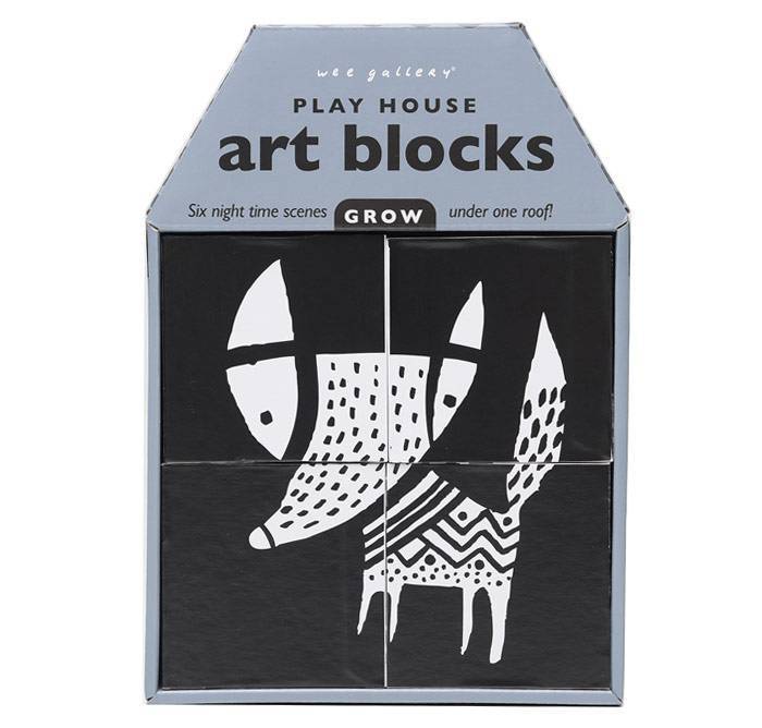 Play house - art blocks grow - wee galle
