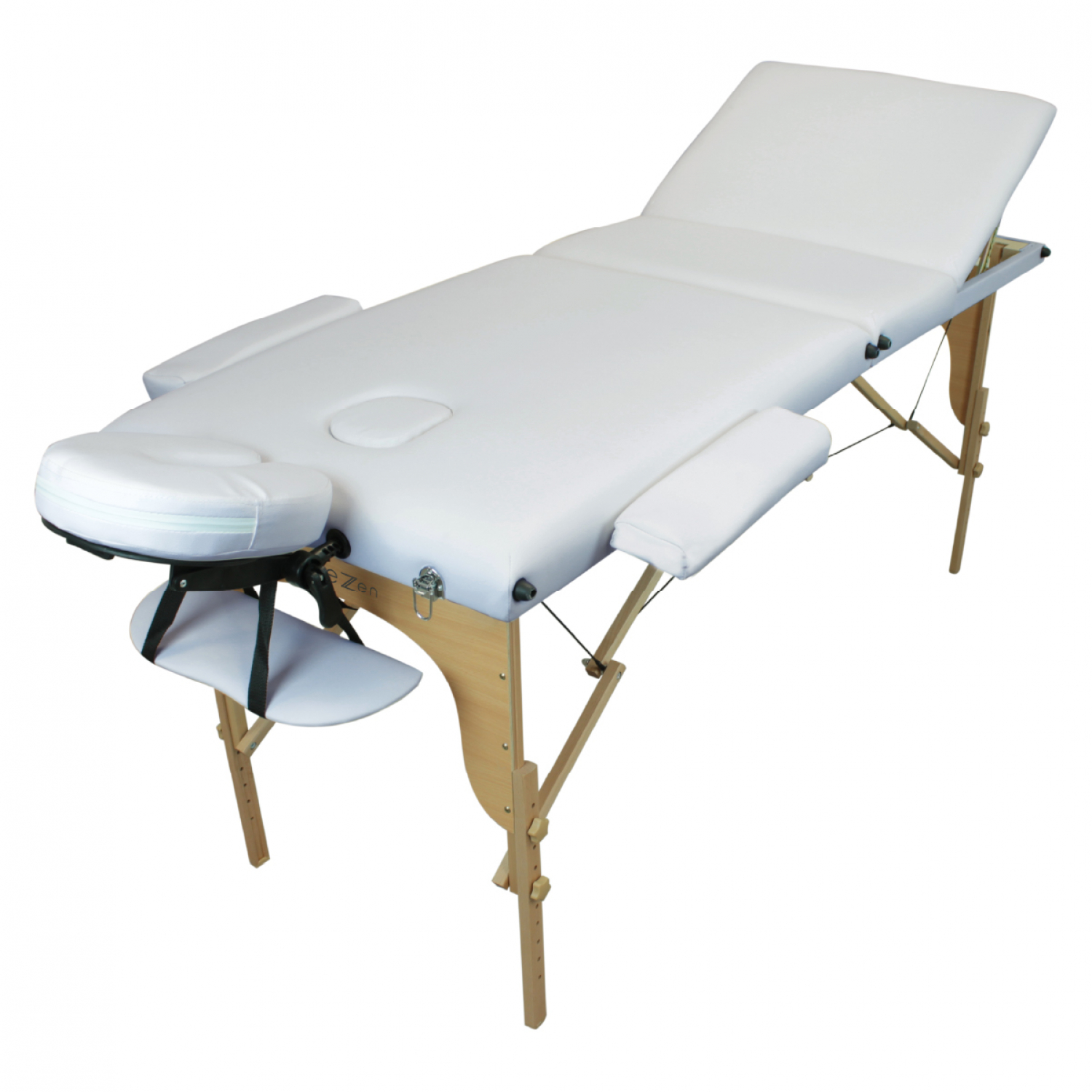 Table massage pliante 3 zones bois