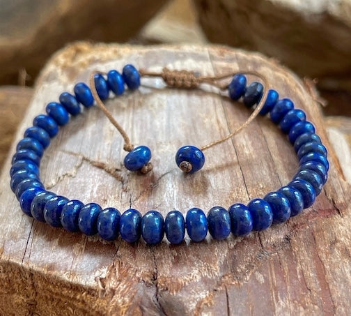 Bracelet harmonisation en lapiz lazuli