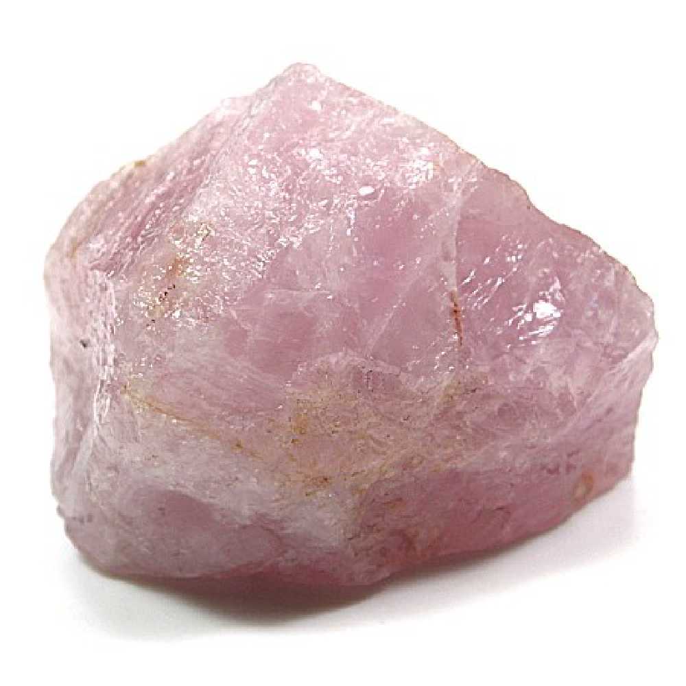 Pierre brute bloc quartz rose