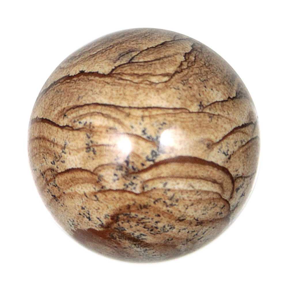 Sphère en jaspe paysage - 2 cm