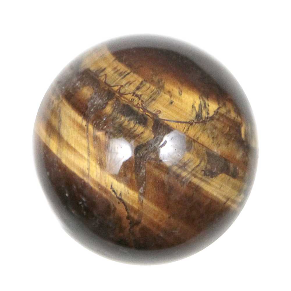 Sphère en oeil de tigre - 2 cm