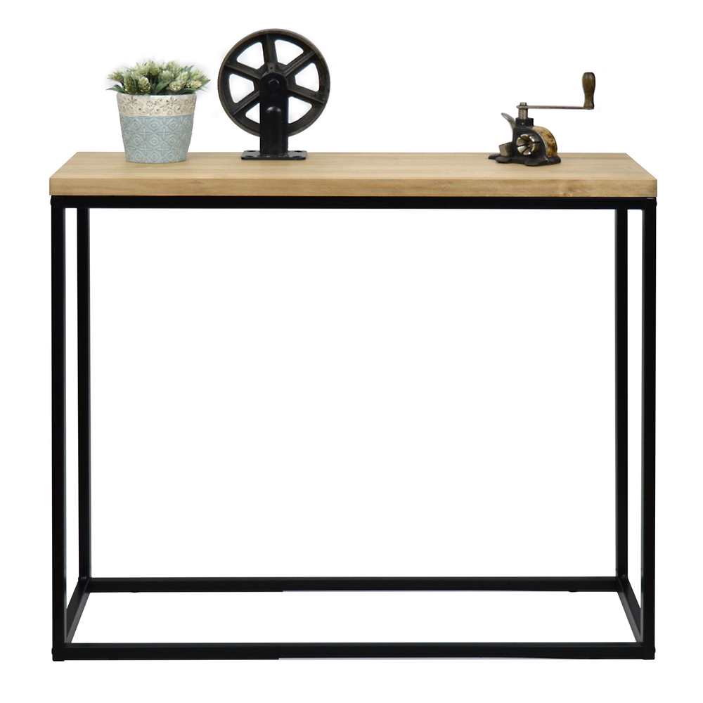 Table console icub 35x100x82 – 30 noir