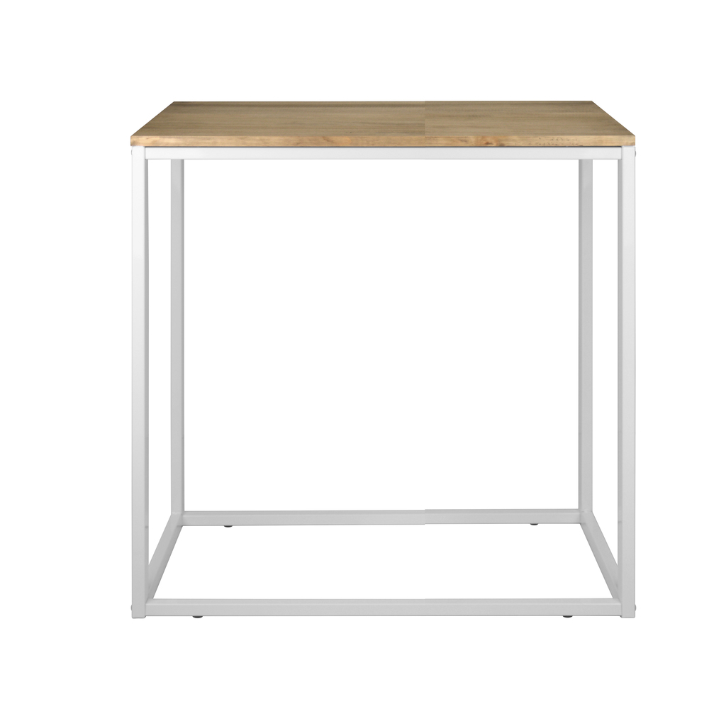 Table console icub 35x120x82h cm blanc