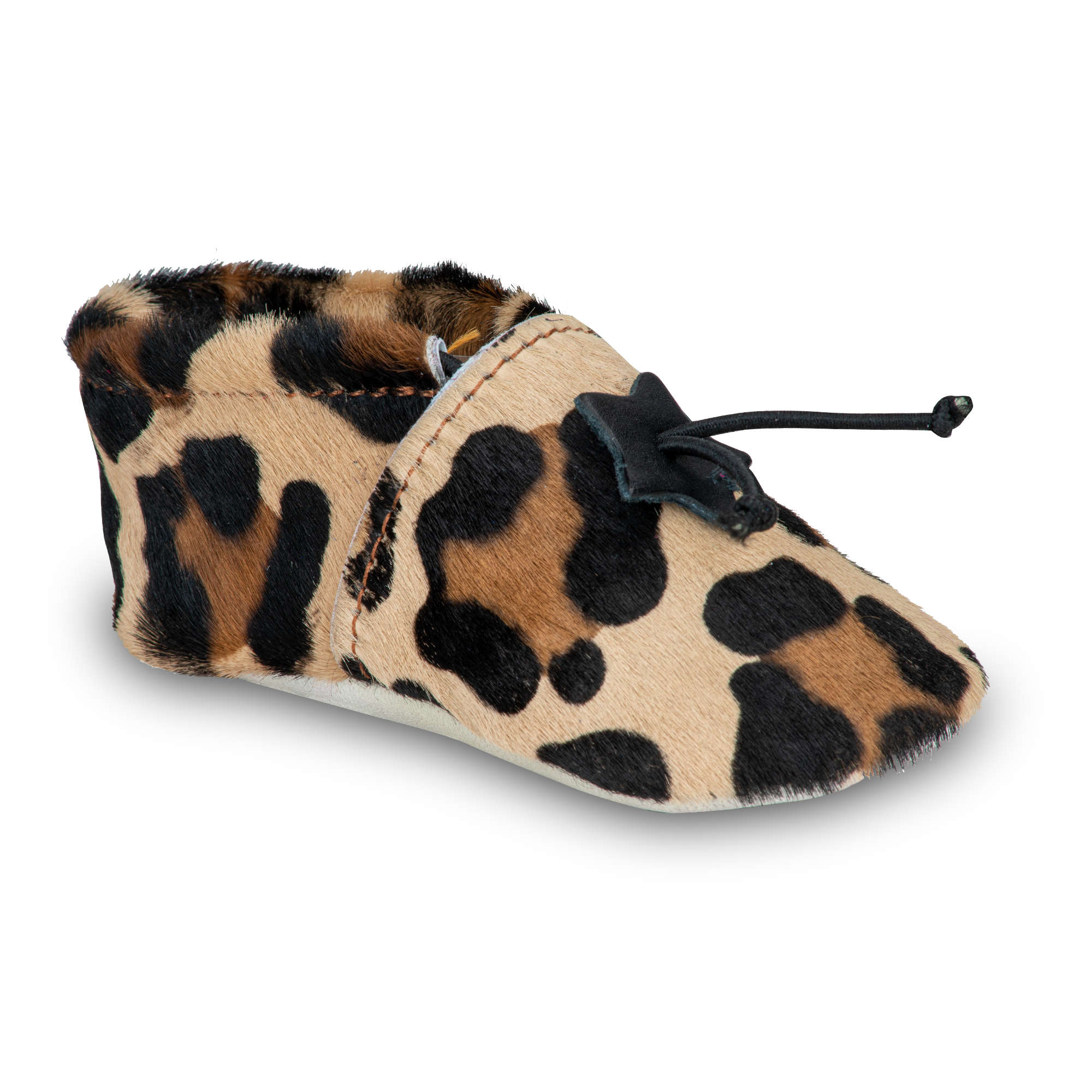Chaussons souples bebe leopard taille 24