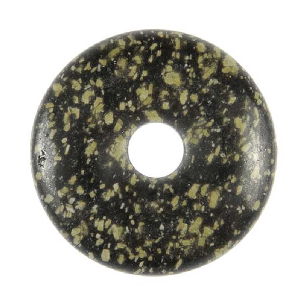 Donut porphyre impérial vert 5 cm