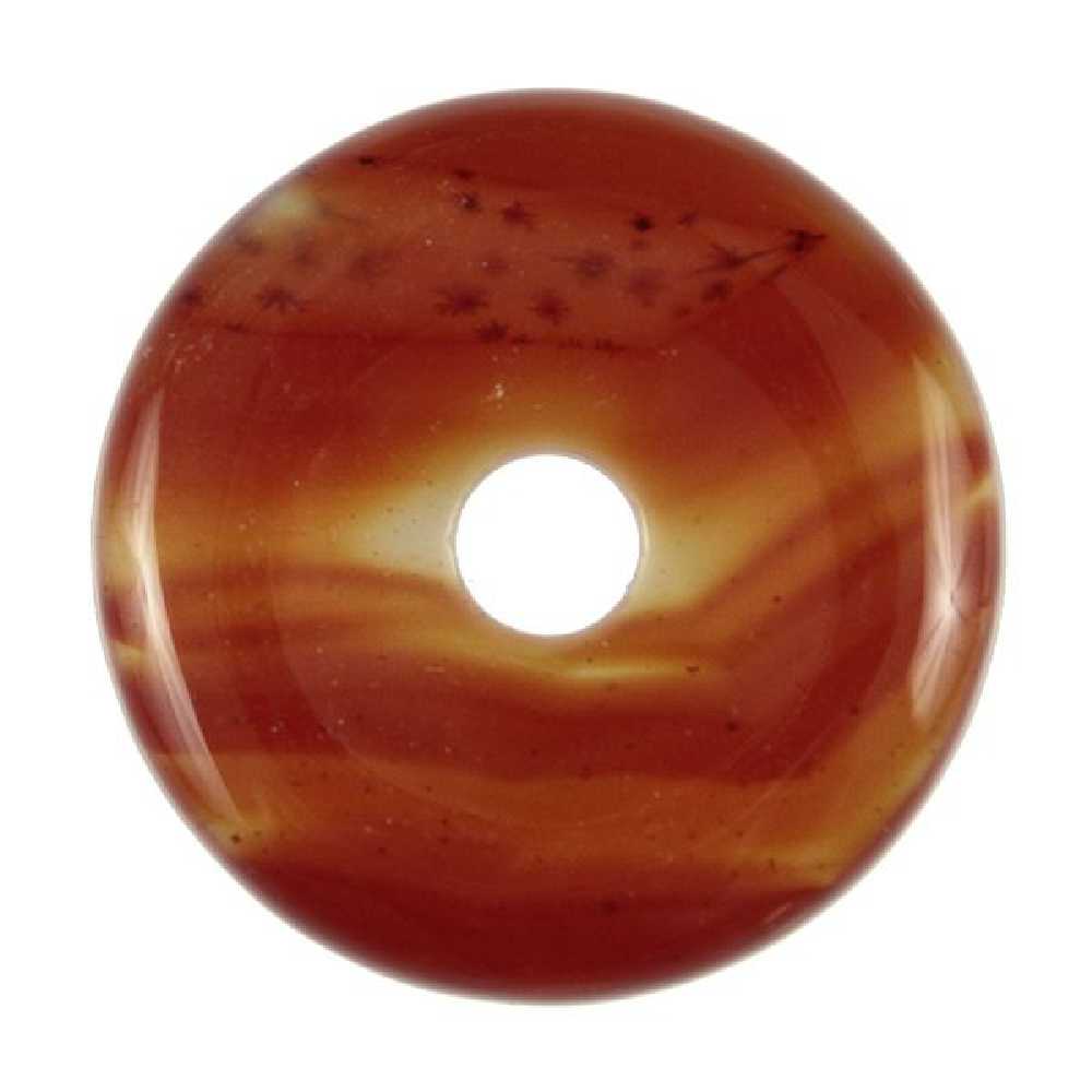 Donut cornaline 3 cm