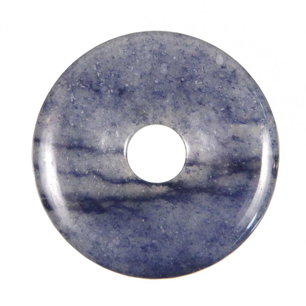 Donut quartz bleu 4 cm