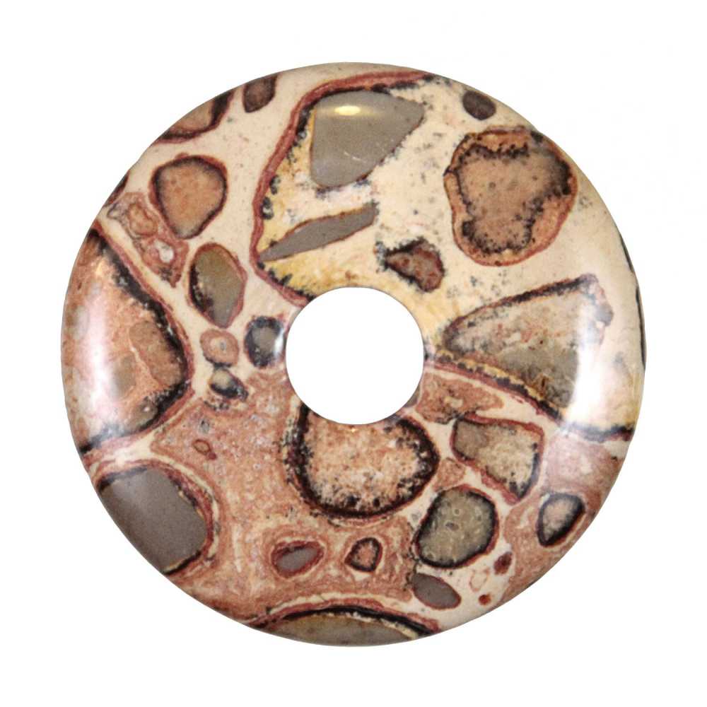 Donut léopardite (ou oncolithe) 4 cm