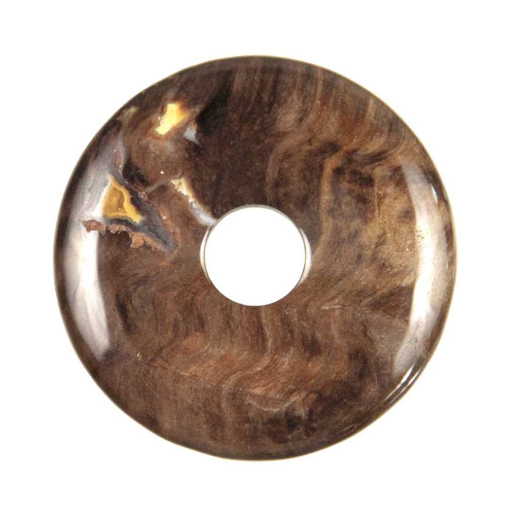 Donut bois fossilisé 4 cm
