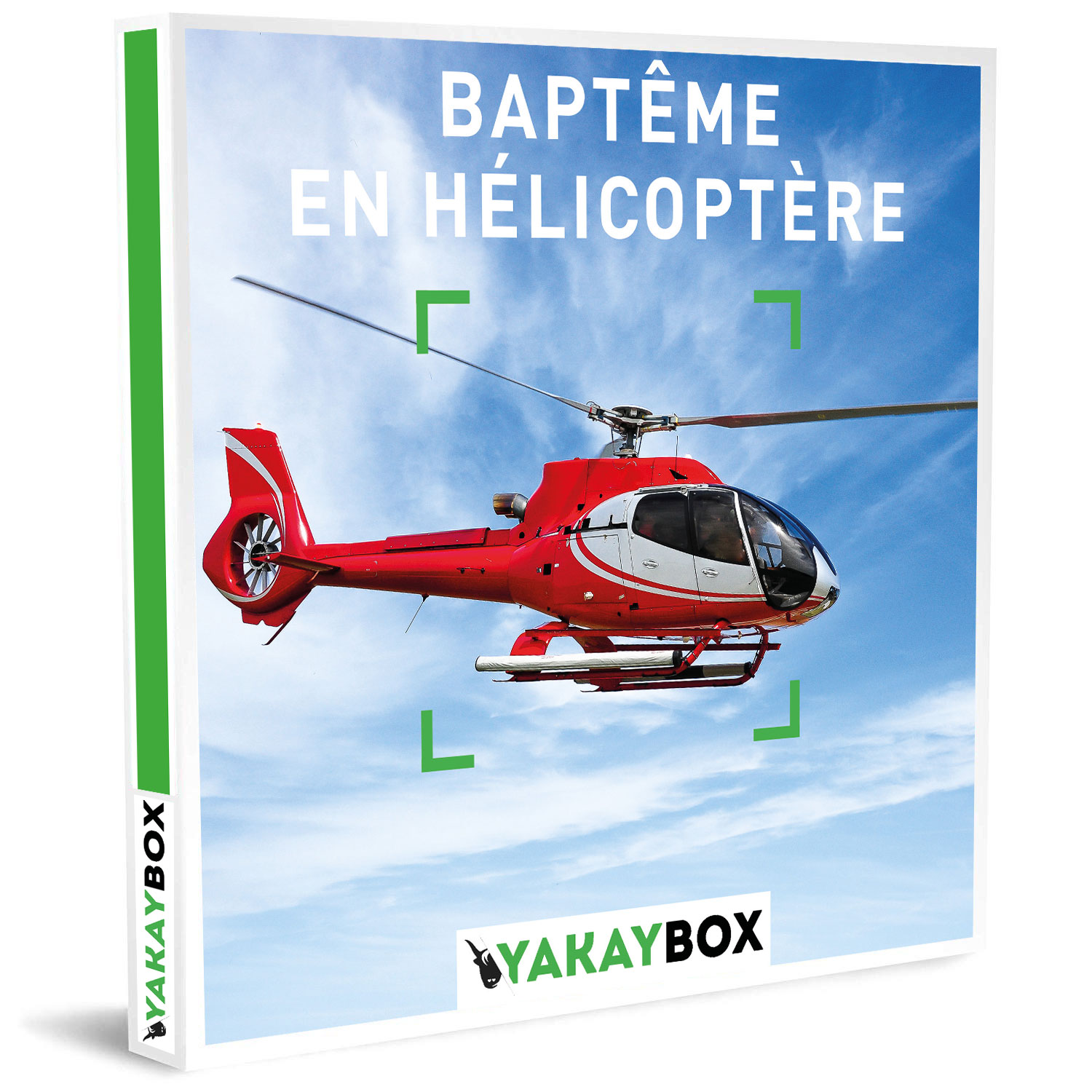 Coffret cadeau baptême hélicoptère