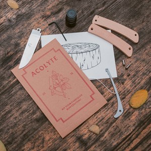 DIY knife kit walnut