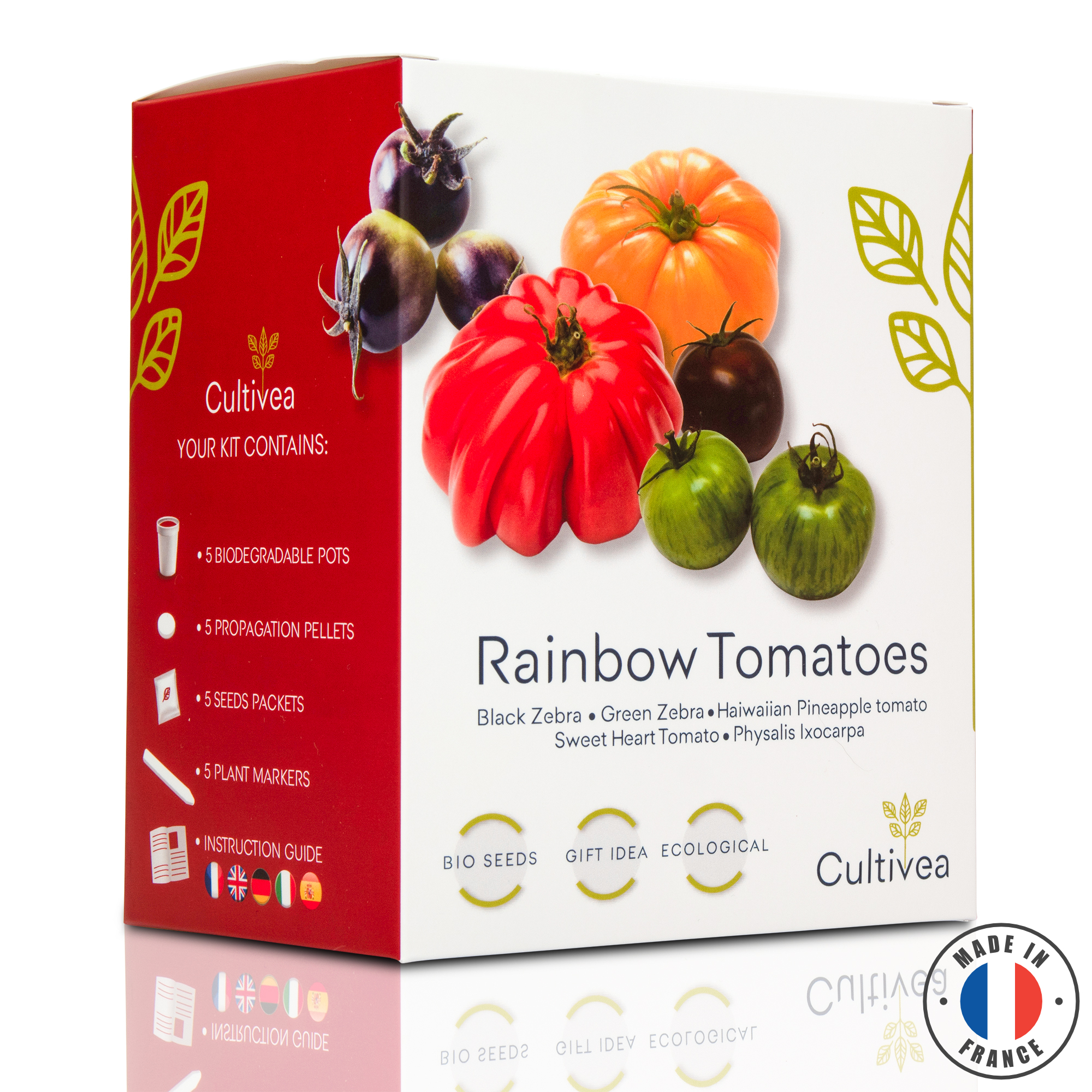 Cultivea tomates colorées - graines bio