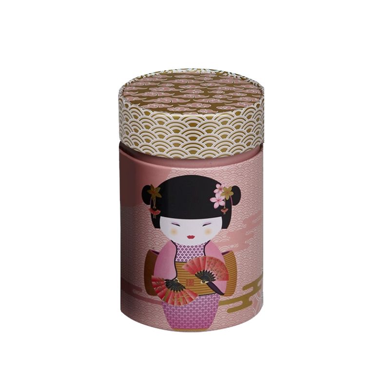 Boite à thé new little geisha rose 150g