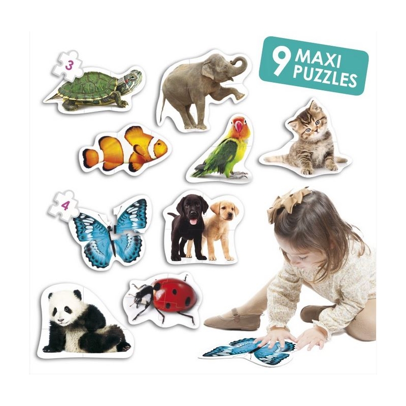 Maxi puzzles les animaux