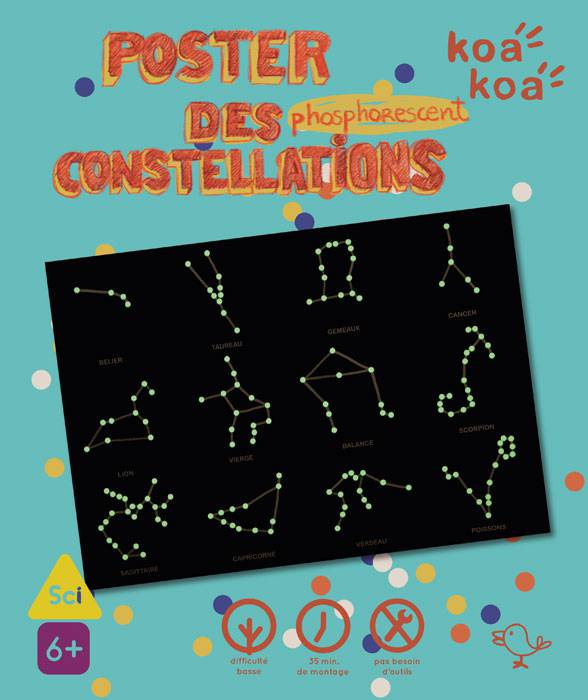 Poster des constellations  koa koa