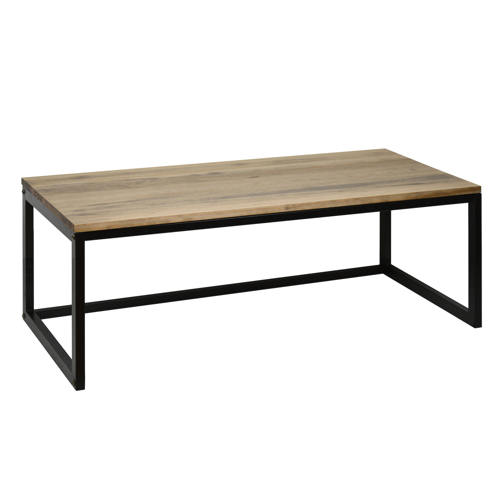 Table basse icub3 - 45x120x40 cm noir