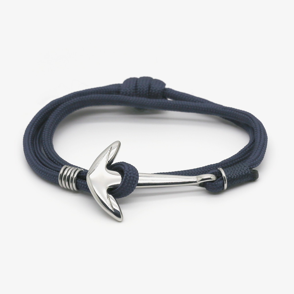 Bracelet homme - ancre marine bateau -bm