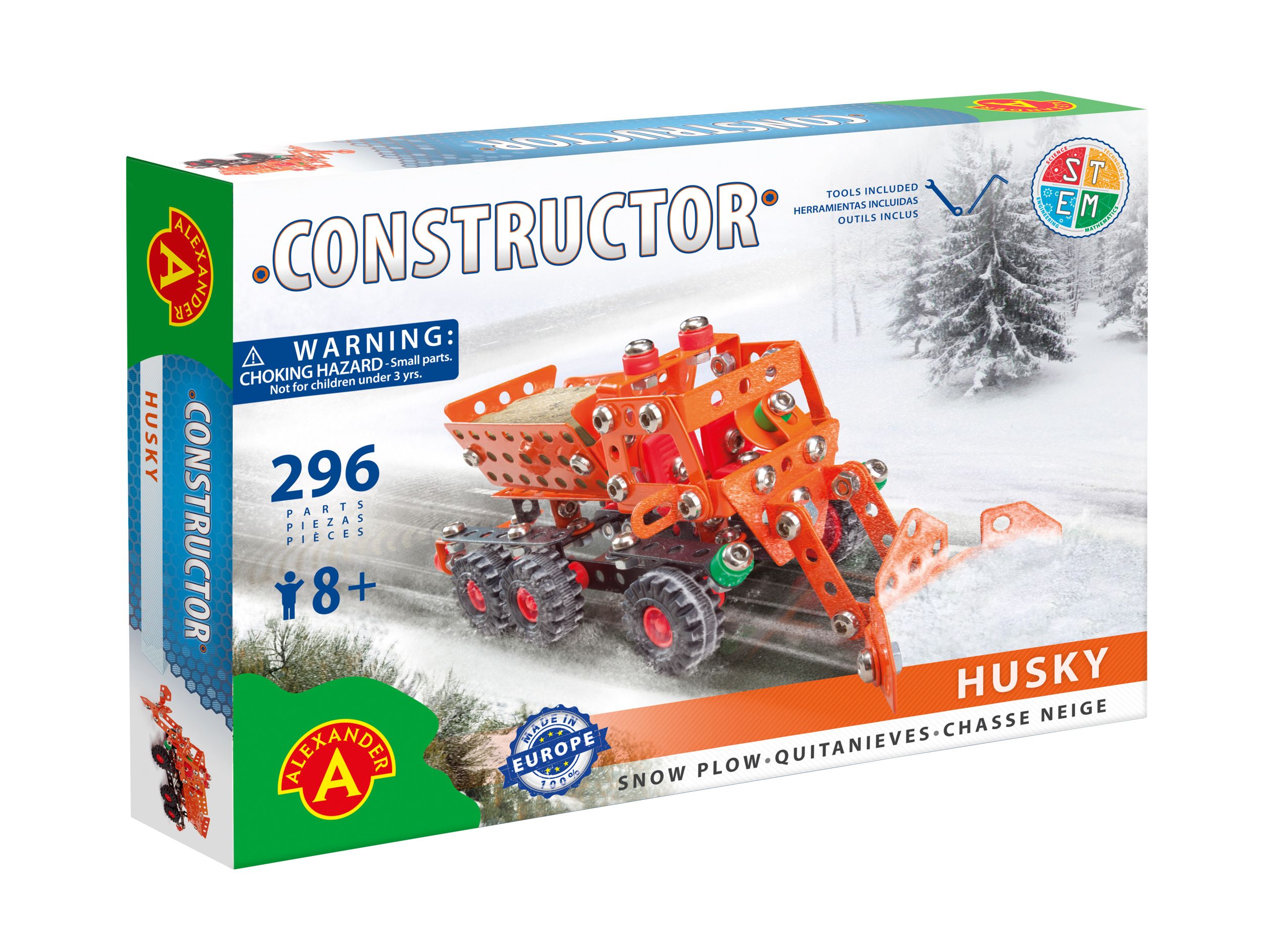 Constructor husky - chasse-neige