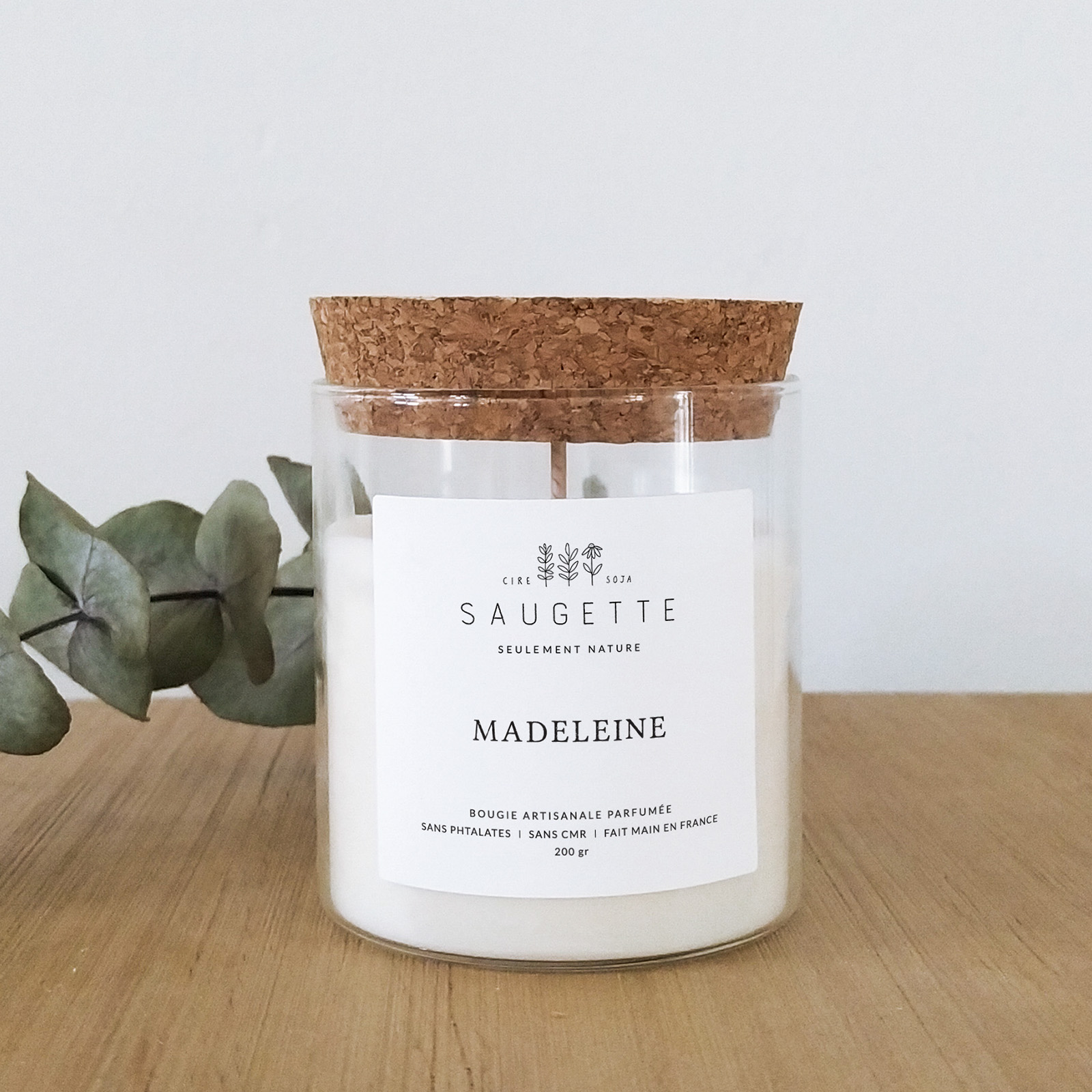 Madeleine - bougie artisanale parfumée
