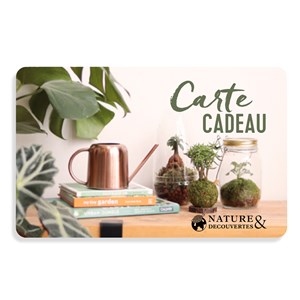 Carte cadeaux Nature & Découvertes
