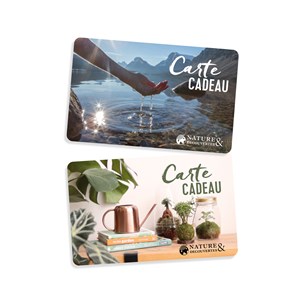 Carte cadeaux Nature & Découvertes