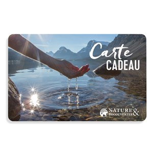 Carte cadeaux Nature & Découvertes