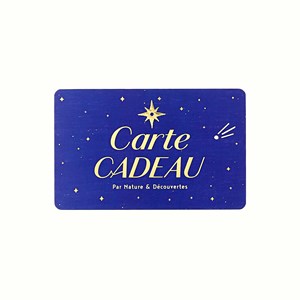 Carte cadeaux Nature & Découvertes