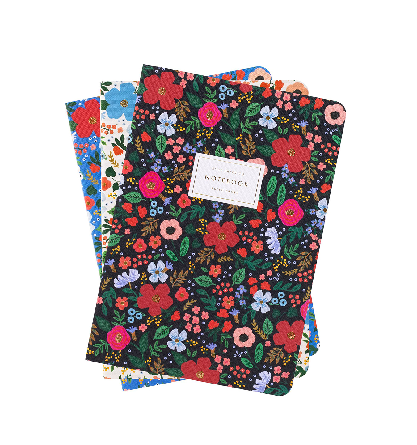 Set de 3 notebooks wild rose