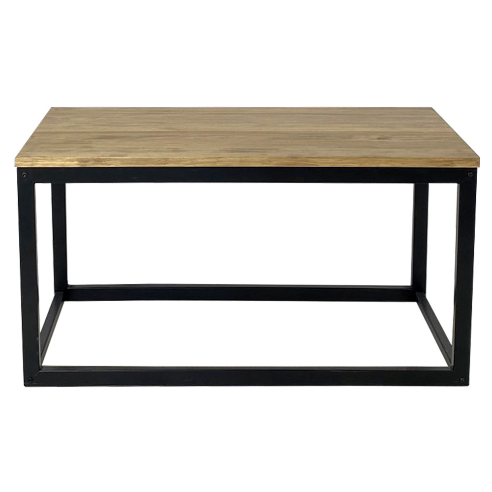 Table basse icub. 40x80x42 cm. Noir