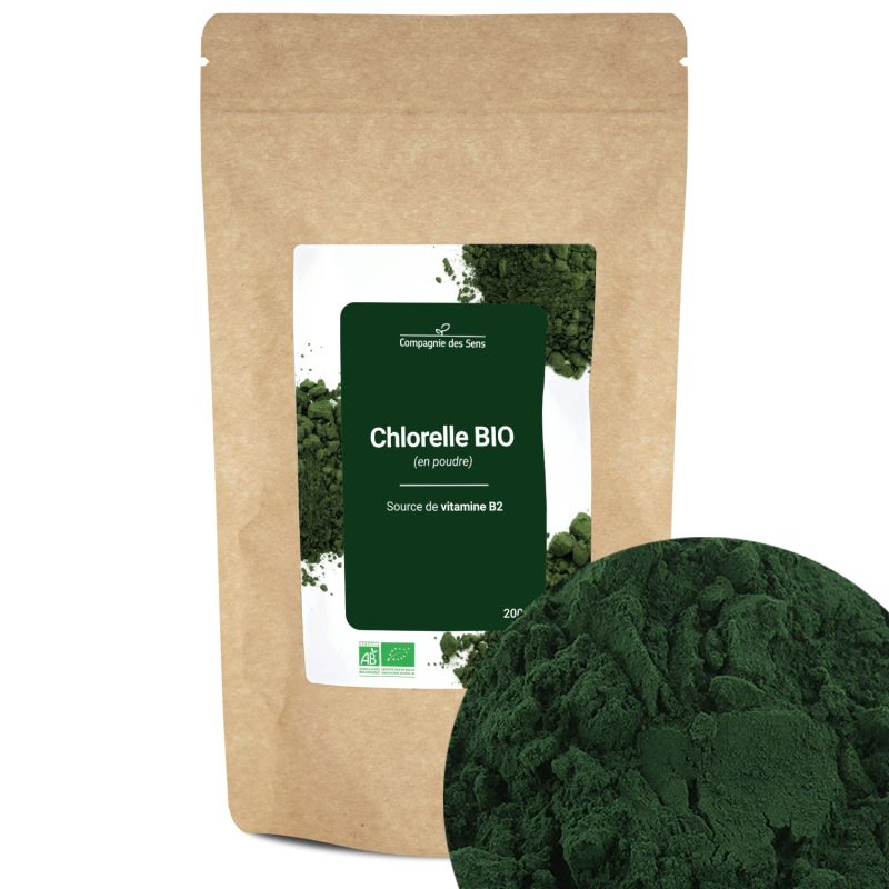 Chlorelle bio (en poudre)  - 200g
