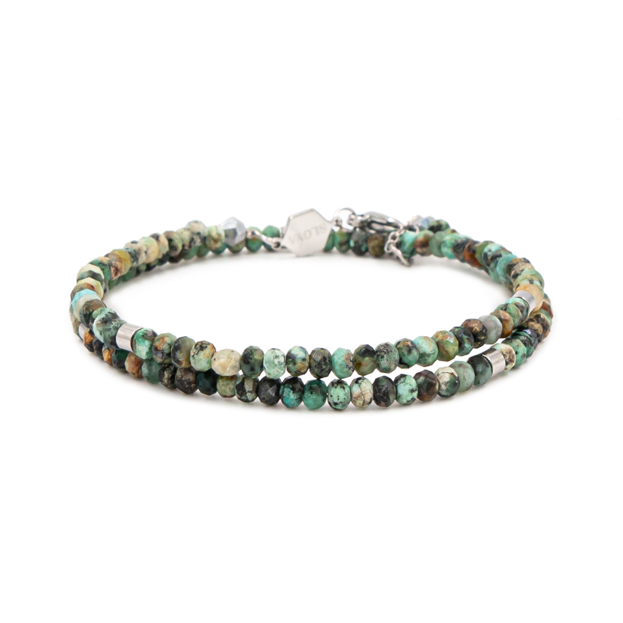 Bracelet lumia en pierres de turquoise