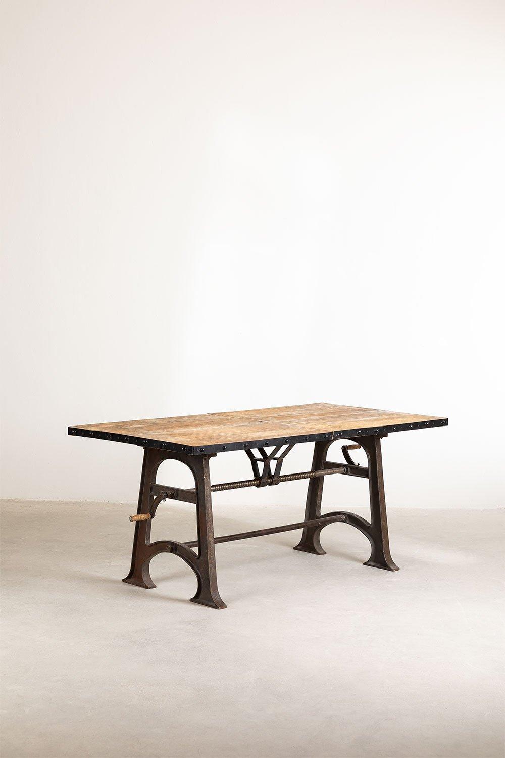 Table manivelle ext 184-236cm