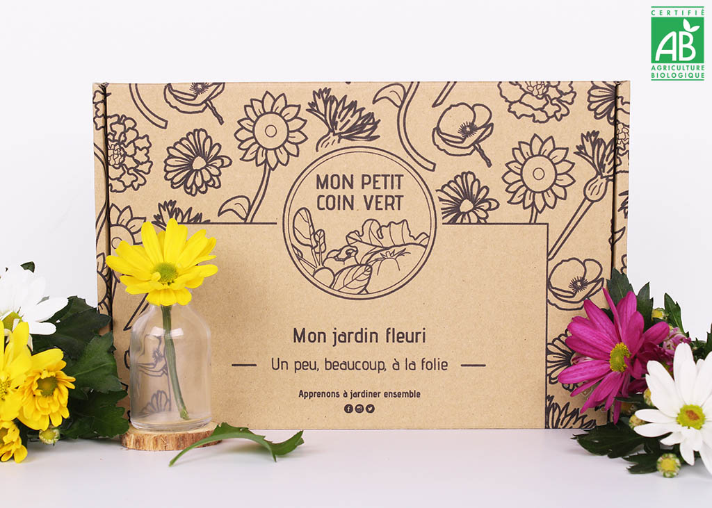 Kit de jardinage fleurs