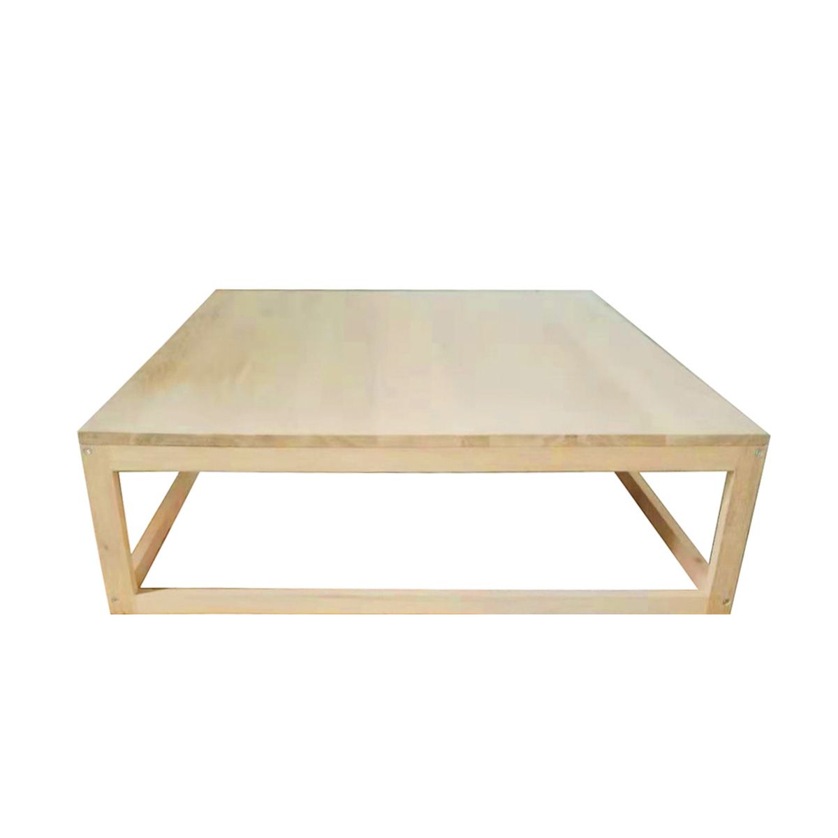 Table basse carrée en chêne naturel fsc
