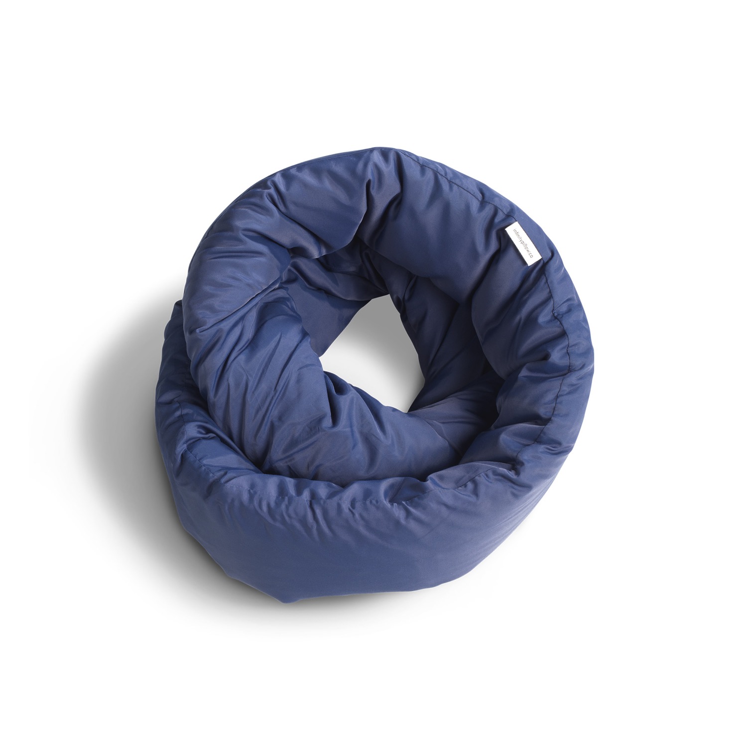Infinity pillow - tour de cou (bleu)