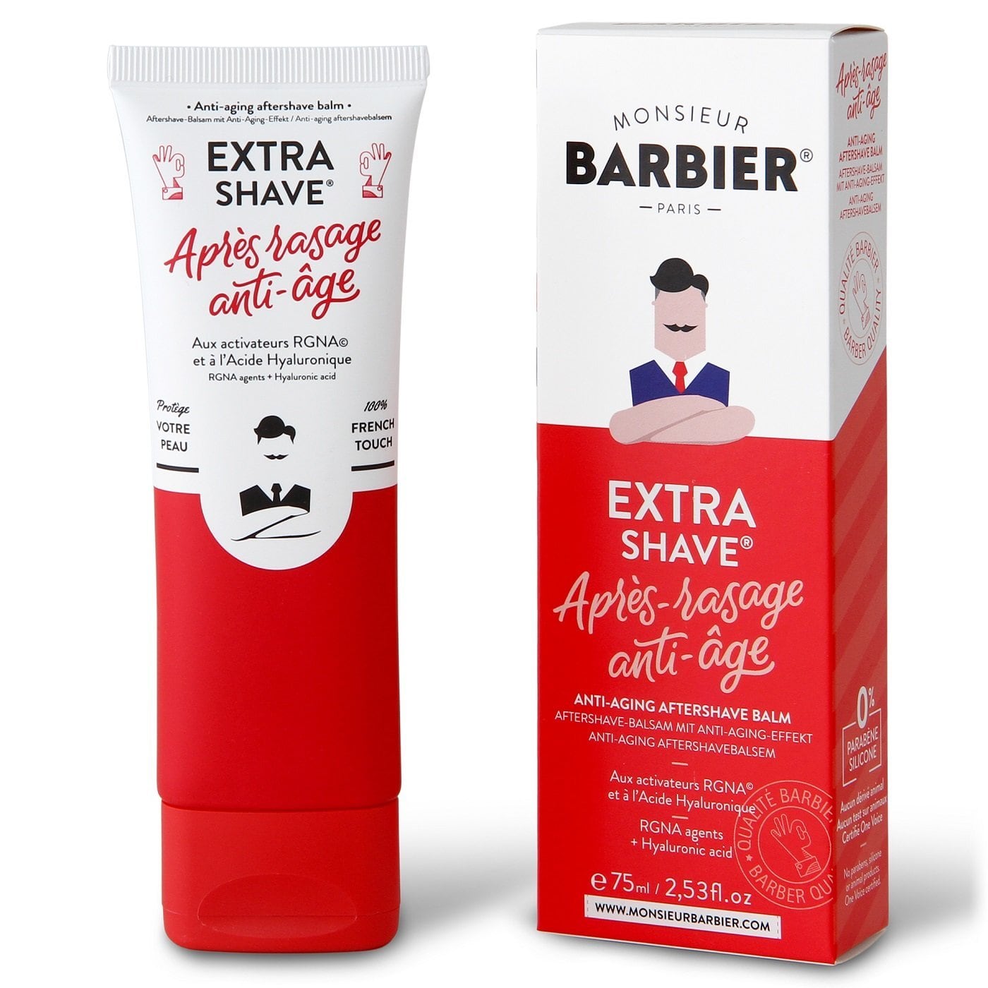 Baume apres-rasage anti-age extra-shave