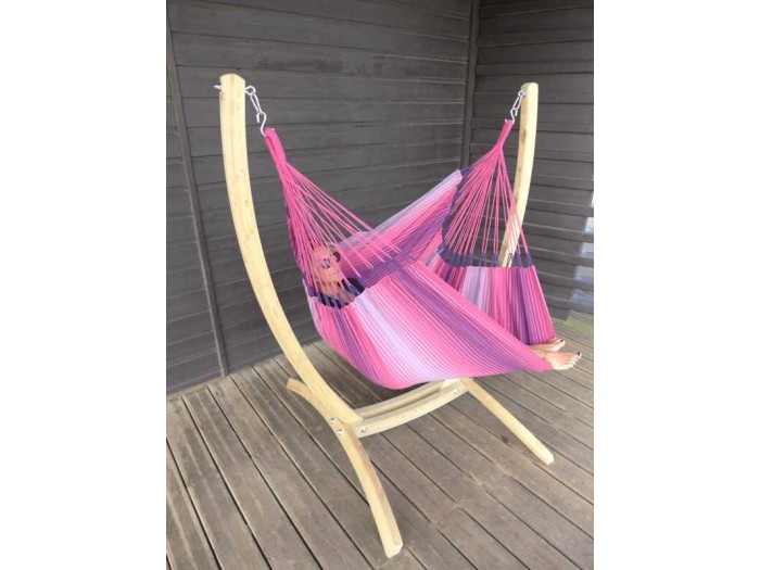 Hamac chaise xxl avec support paquito 3