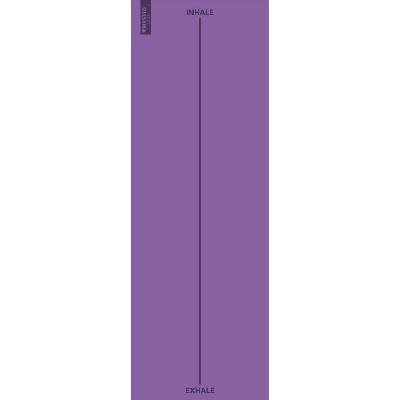 Tapis de yoga start - inhale purple