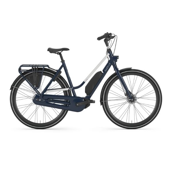 Vélo électrique vert/bleu T49 Gazelle