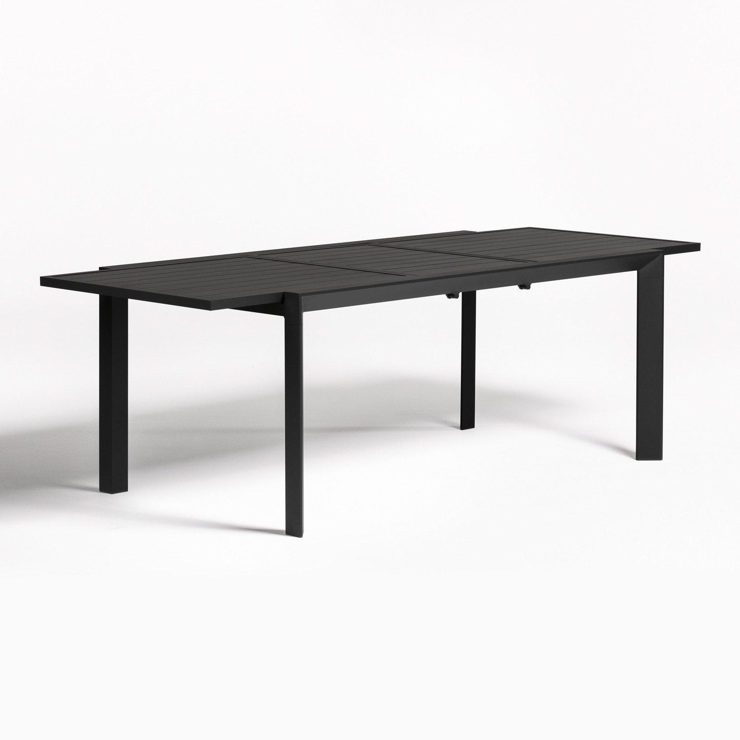 Table exterieur 180cm grise foncé